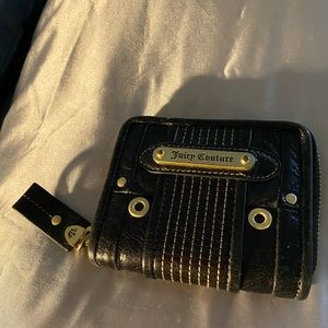 Convenient little black wallet